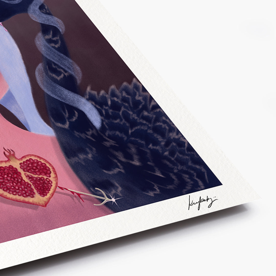 Ruby - Dreaming in Color Series Print