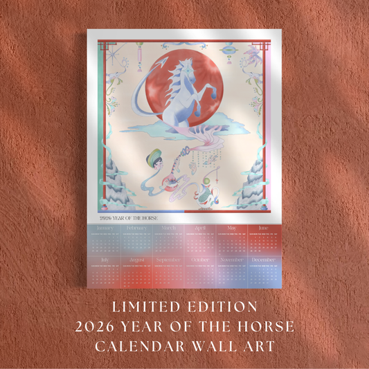 Year of the Horse Limited Edition 2026 Calendar Print