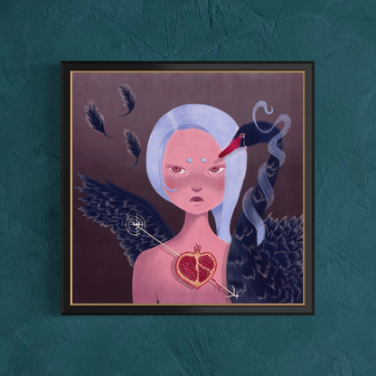 Ruby - Dreaming in Color Series Print